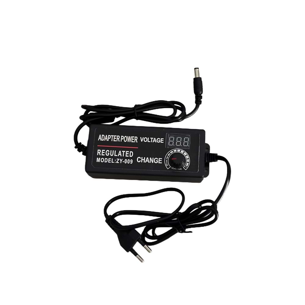 ZY-009 3-24 Volt 3 Amper Ayarlı Voltaj Göstergeli Adaptör