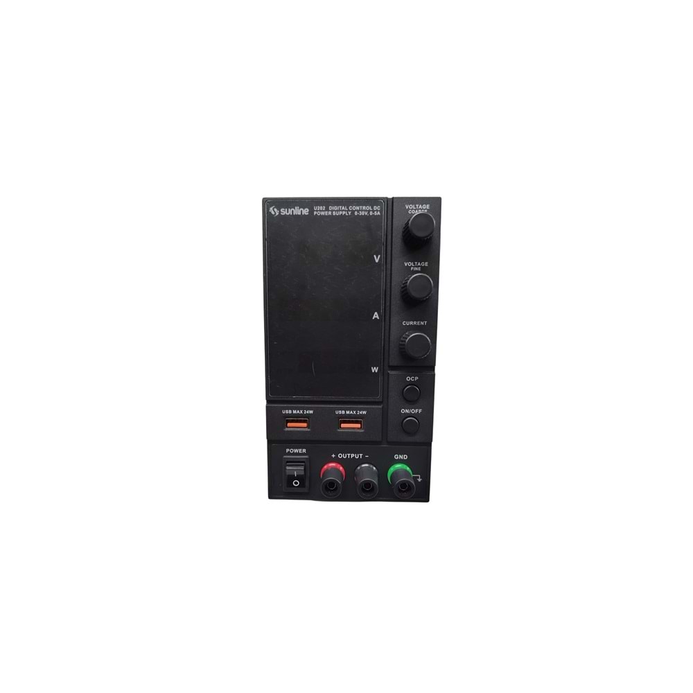 U202 30V 5A Programlanabilir Güç Kaynağı Sunline