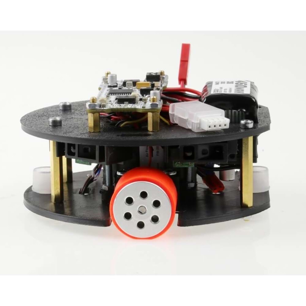 MEB Labirent Çözen Robot Kiti - (Analog Sensörlü, Fanlı Mini Model - Montajlı)