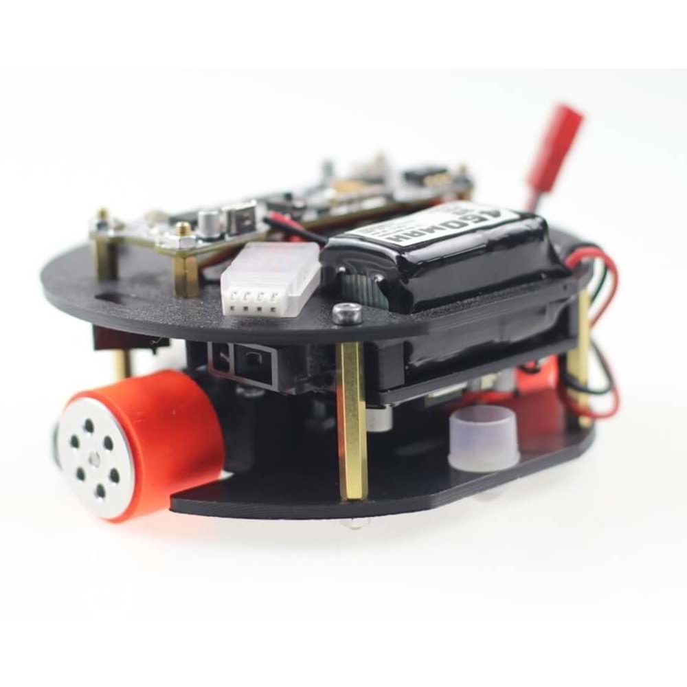 MEB Labirent Çözen Robot Kiti - (Analog Sensörlü, Fanlı Mini Model - Montajlı)
