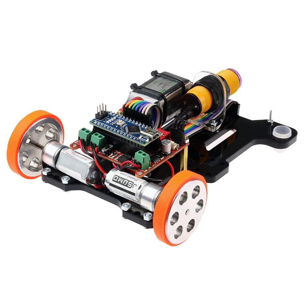 Maraton Çizgi İzleyen Robot Kiti (Montajlı)