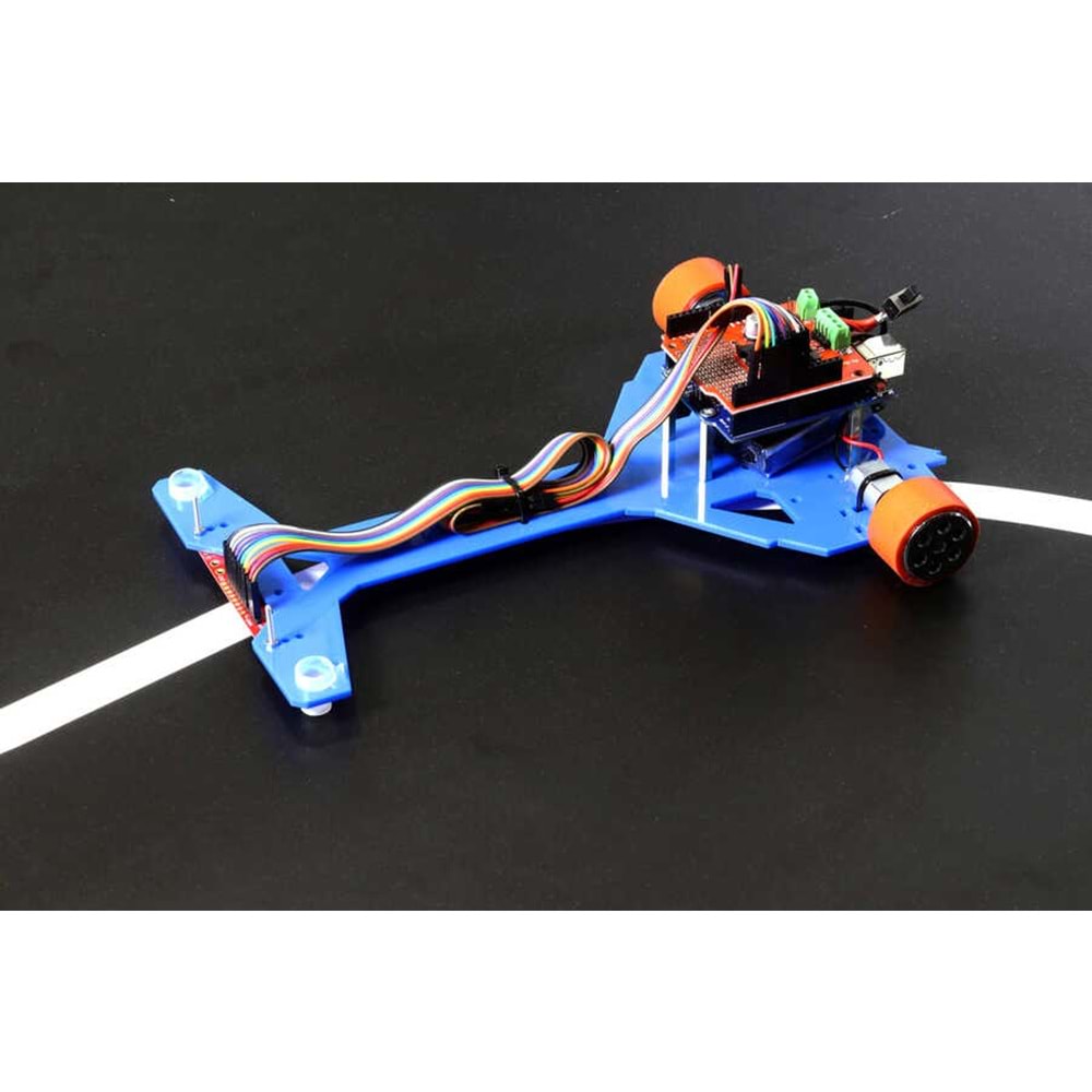 FLine Arduino Çizgi İzleyen Robot Geliştirme Kiti (Montajlı)
