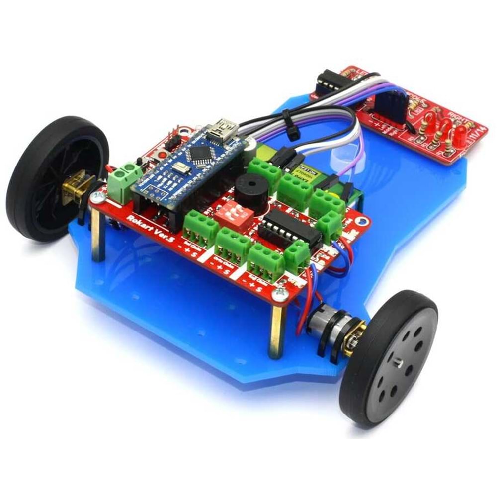 Çizgi İzleyen Robot Kiti - Çigor (Montajlı)