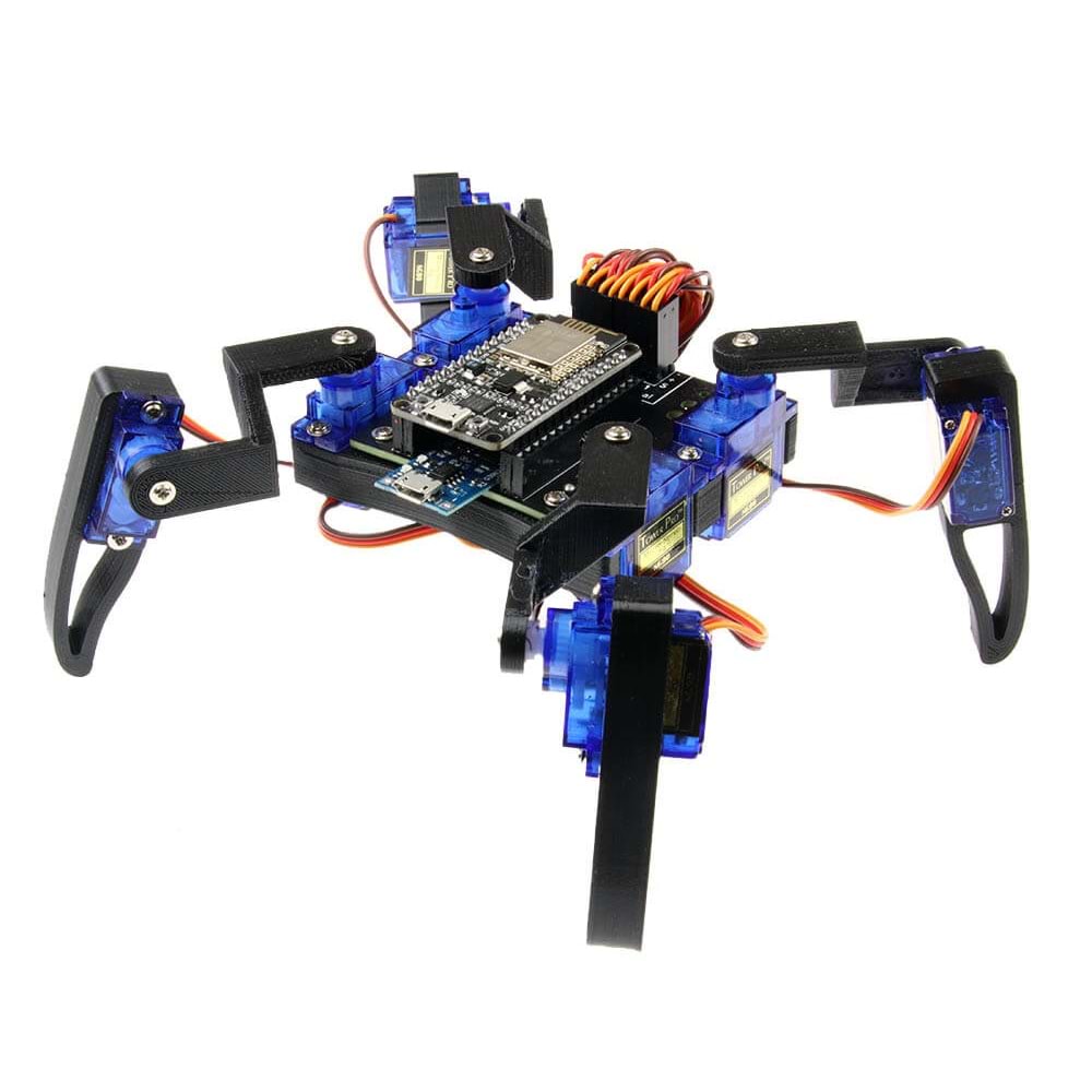 Wifi Örümcek Robot Kiti - (Demonte - Montajsız)
