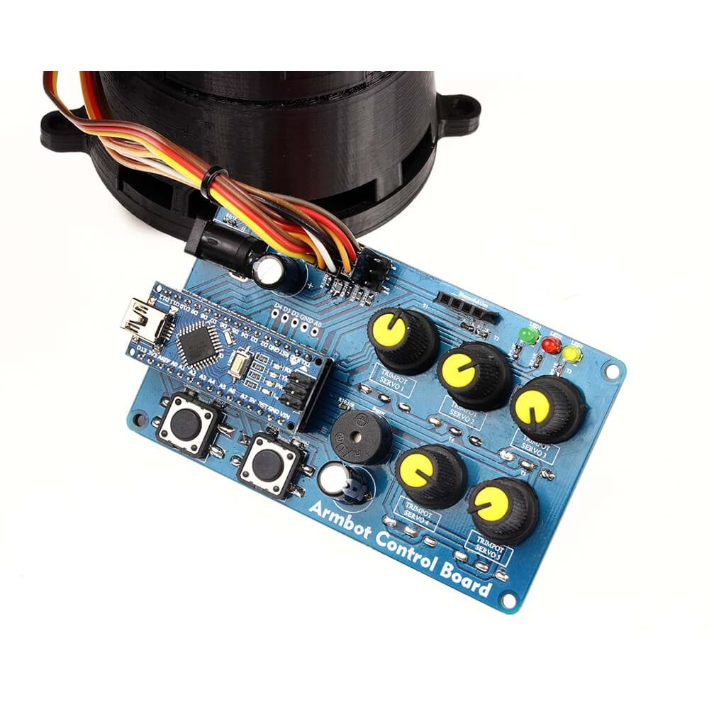 ARMBOT Arduino Akıllı Robot Kol Kiti (Öğrenen Versiyon) - Yarı Demonte