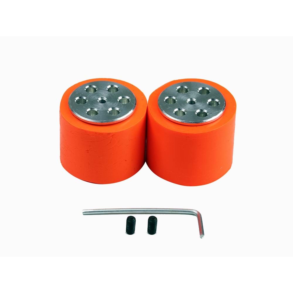 Atom Silikon Tekerlek 37x34mm (2 Adet)