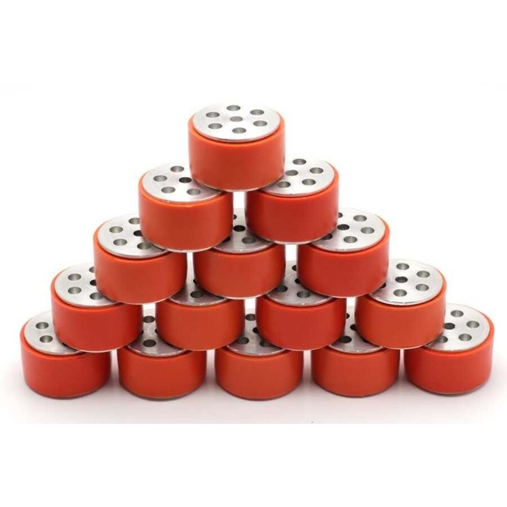 JS5230 Silikon Tekerlek (51x30mm) - 2 Adet
