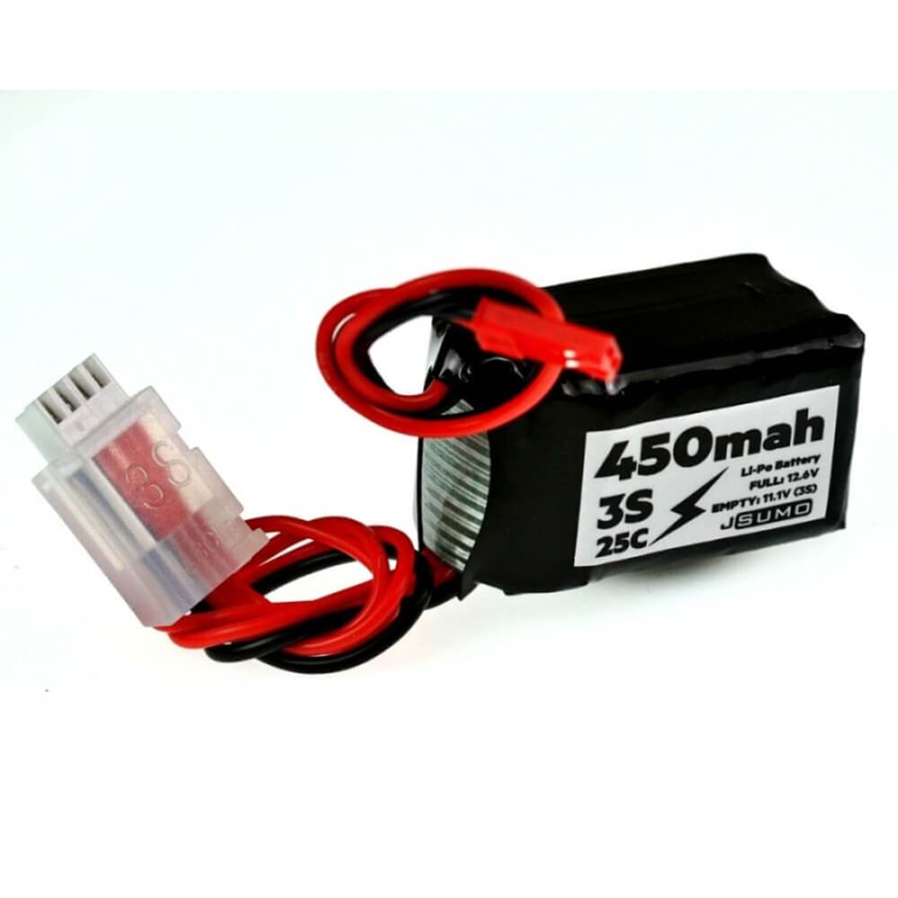 11.1V Lipo Batarya 450mAh 25C - 3S Lipo Pil