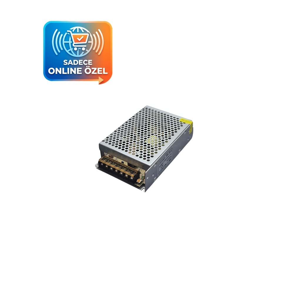 12V 10A Metal Kasa SMPS Adaptör 120w
