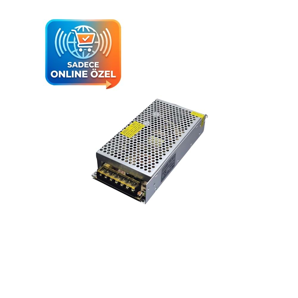 12V 15A Metal Kasa SMPS Adaptör 180W
