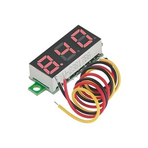 0.28 inç 0-100V LCD Modülü Voltmetre