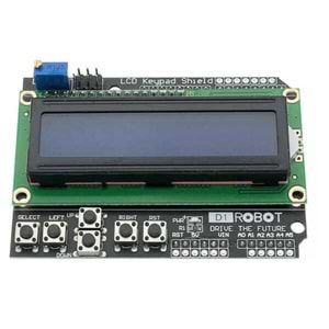 LCD1602 Tuş Takımlı Ekran Shield (Mavi)