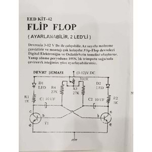 Flip Flop Devresi - Demonte