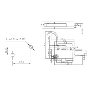 IC-170-2 Micro Switch Orta Kanca