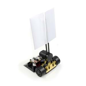 Bayraklı Shogun Mini Sumo Robot Kiti (Demonte-Montajsız)