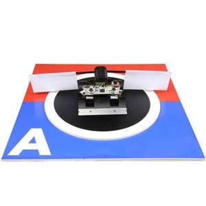 Bayraklı Shogun Mini Sumo Robot Kiti (Demonte-Montajsız)