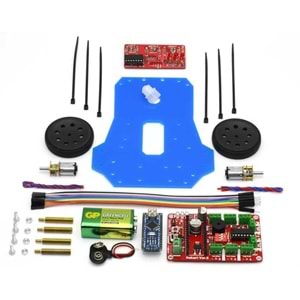 Çizgi İzleyen Robot Kiti - Çigor (Demonte - Montajsız)