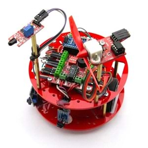 HERA Yangın Söndüren Robot Kiti (Demonte - Montajsız)