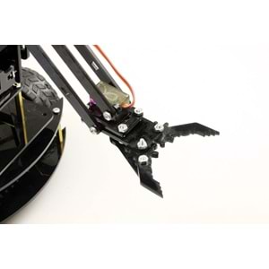 Arduino Robot Kollu 4WD Mobil Araba Kiti - (Demonte Montajsız)