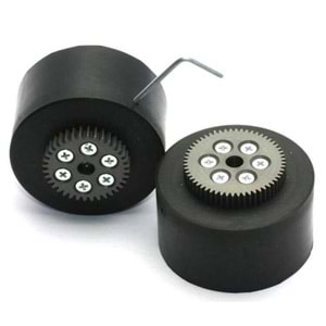 Sumo Robot Tekerleği 55x40mm ( 2 Adet )