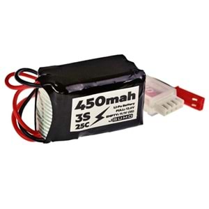 11.1V Lipo Batarya 450mAh 25C - 3S Lipo Pil