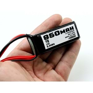 11.1V Lipo Batarya 850mAh 25C - 3S Lipo Pil