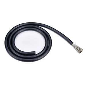 24 AWG Silikon Kablo Siyah - 1 Metre