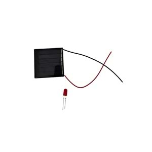 Solar Panel İle Elektrik Üreten Deney Seti