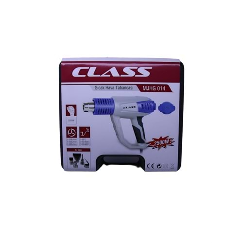 MJHG-014 2500 watt Sıcak Hava Üfleme Tabancası, Çantalı Class