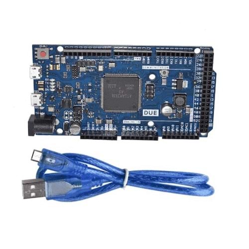 Arduino DUE Bord (SAM3X8E) + Mikro USB Kablo Dahil