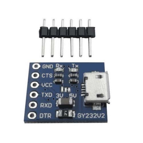 GY-232V2 MICRO FT232RL USB TTL Modülü Mikrodenetleyici Seri İndirici