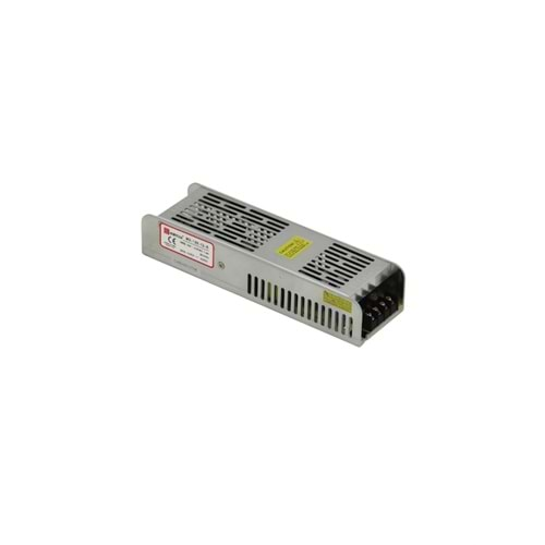 12V 10A 120W Metal Kasa Adaptör - SMPS, İç Mekan MT-120-12 Mervesan