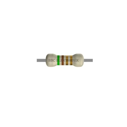 5.1 Ohm 1 Watt Direnç - Resistor, 5R1