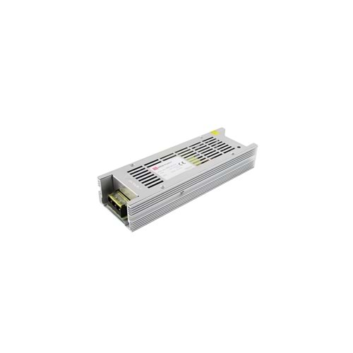 24VDC 10A 250W Metal Kasa Adaptör - SMPS, İç Mekan Ekonomik MRW-250-24-S Mervesan