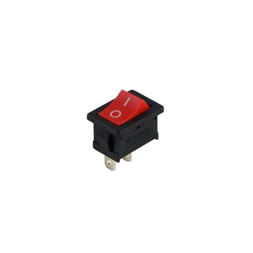 IC-120A Mini Işıksız Anahtar On-Off 2P Kırmızı