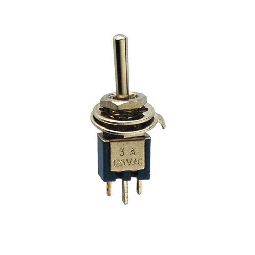IC-137 Toggle Switch On-Off 3P Çap 5mm SMTS-102