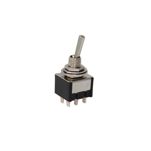 IC-145 Toggle Switch On-Off-On 6P Çap 6mm MTS-203