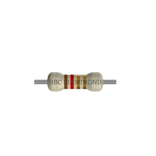 1.2 Ohm 1/4 Watt Direnç - Resistor, 1R2