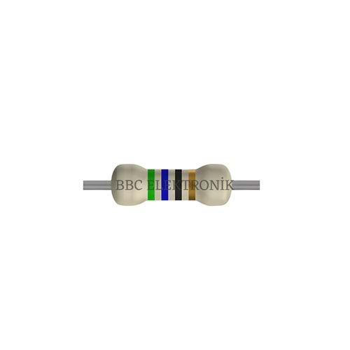 56 Ohm 1/4 Watt Direnç - Resistor, 56R