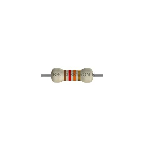 12 KOhm 1/4 Watt Direnç - Resistor, 12K