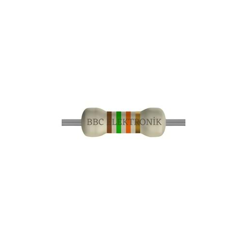 15 KOhm 1/4 Watt Direnç - Resistor, 15K