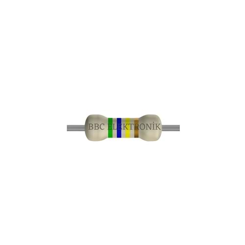 560 KOhm 1/4 Watt Direnç - Resistor, 560K