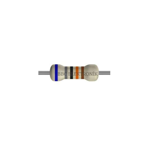 680 KOhm 1/4 Watt Metal Film Direnç - Resistor, 680K