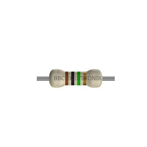 1 MOhm 1/4 Watt Direnç - Resistor, 1MR