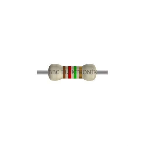 1.2 MOhm 1/4 Watt Direnç - Resistor, 1M2