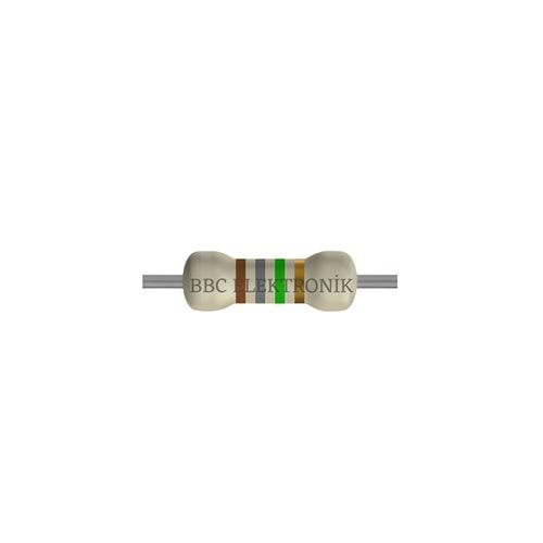 1.8 MOhm 1/4 Watt Direnç - Resistor, 1M8