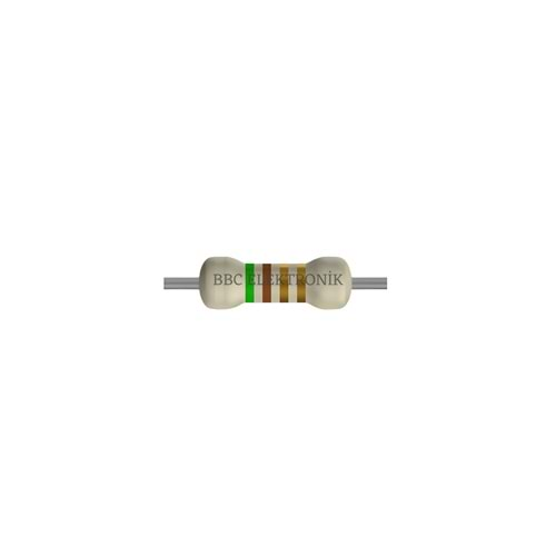 5.1 Ohm 2 Watt Direnç - Resistor, 5R1