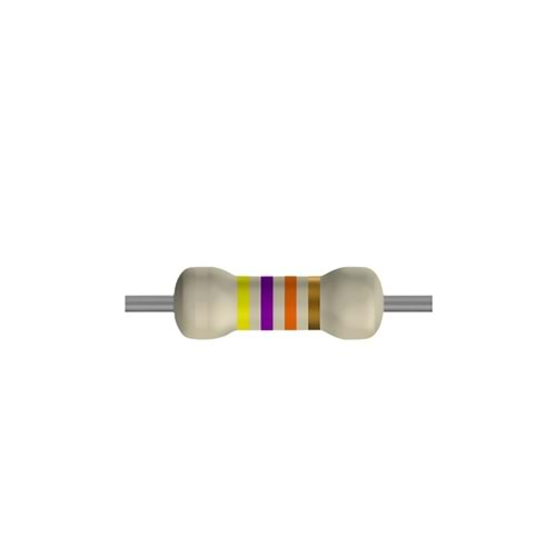 47 KOhm 1 Watt Direnç - Resistor, 47K