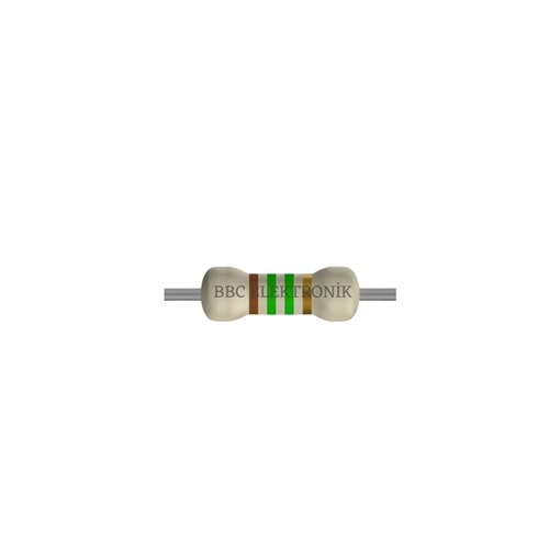 1.5 MOhm 1 Watt Direnç - Resistor, 1M5