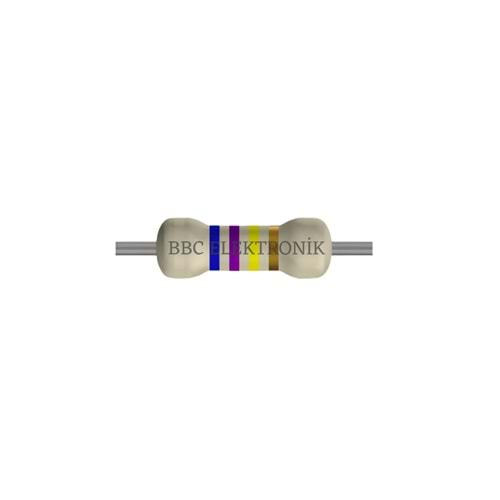 670 KOhm 1 Watt Direnç - Resistor, 670K